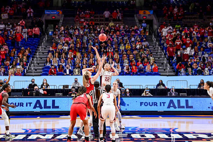 Tip off at the women's national championship game